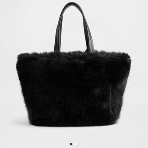 Gap Faux Fur Tote Bag
